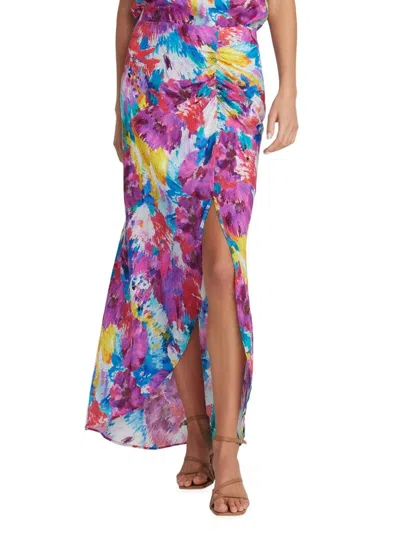 Robert Graham Women's Tatum Floral Maxi Skirt In Neutral