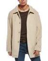 Robert Graham Wool-blend Car Coat In Neutral