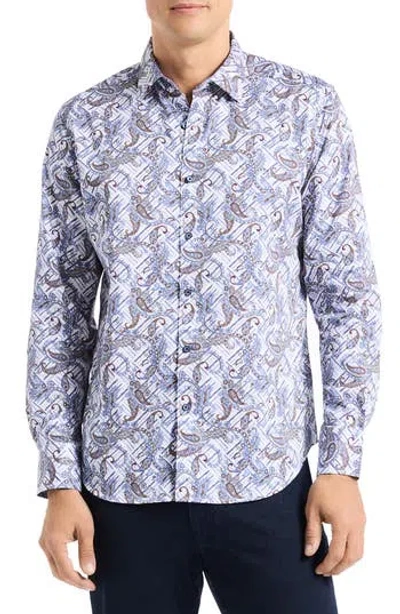 Robert Graham Wylder Long Sleeve Button-up Shirt In Multi