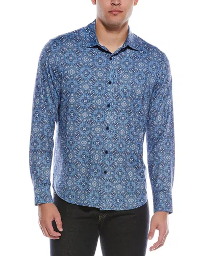 Robert Graham Zante Knit Top In Blue