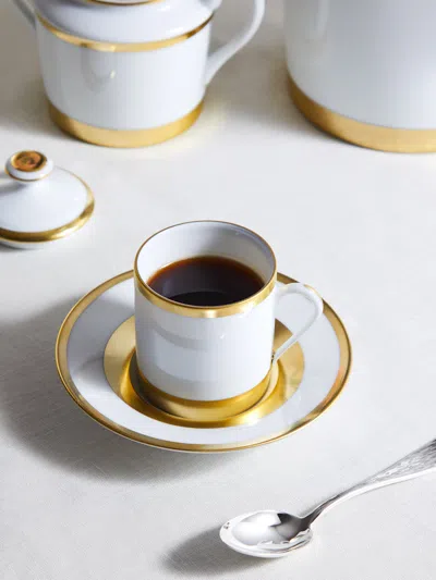 Dressing Gownrt Haviland & C Parlon William Porcelain Coffee Cup And Saucer Dressing Gownrt Haviland & C. Parlon Abask Luxury Gift