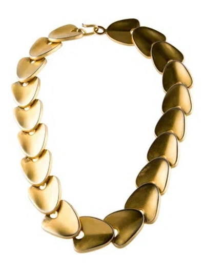 Pre-owned Robert Lee Morris Collar Necklace, 20.5" In Multi