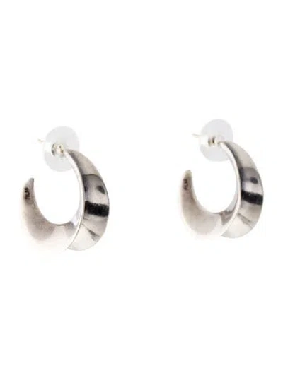 Pre-owned Robert Lee Morris Hoop Earrings In Multi