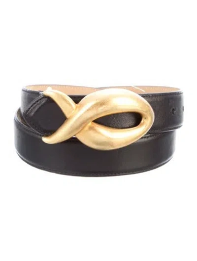 Pre-owned Robert Lee Morris Leather Belt Kit In Multi