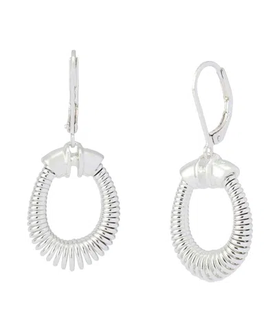 Robert Lee Morris Soho Coiled Drop Earrings In Metallic