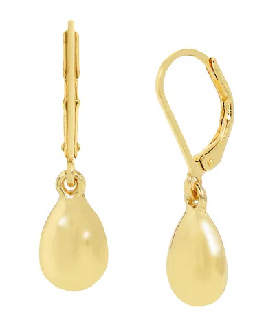 Robert Lee Morris Soho Dome Drop Earrings In Gold