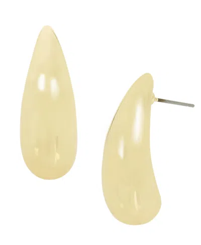 Robert Lee Morris Soho Dome Post Earrings In Gold