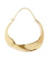 Robert Lee Morris Soho Gold Sculpted Statement Collar Necklace In Gold