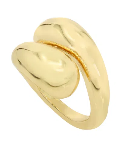 Robert Lee Morris Soho Sculpted Bypass Cocktail Ring In Gold