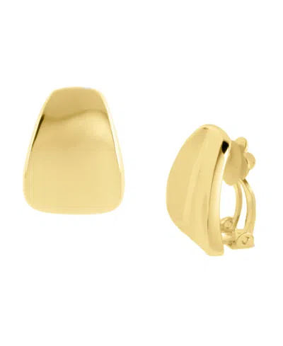 Robert Lee Morris Soho Teardrop Clip-on Earrings In Gold