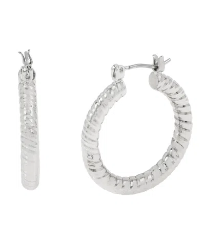 ROBERT LEE MORRIS SOHO TEXTURED HOOP EARRINGS