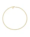Robert Lee Morris Soho Textured Round Wire Collar Necklace In Gold