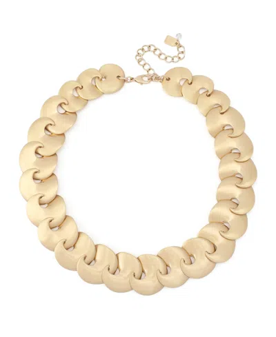 Robert Lee Morris Soho Women's Gold-tone Statement Choker Necklace
