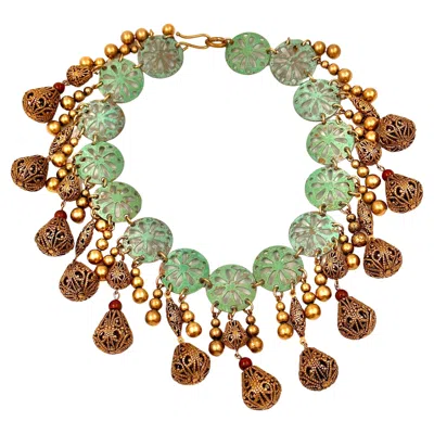 Pre-owned Robert Lee Morris Wabi Sabi Necklace For Donna Karan, 1986 In Multi