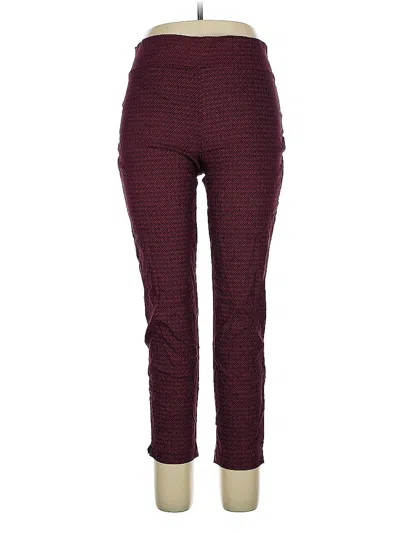 Pre-owned Robert Louis Active Pants In Burgundy