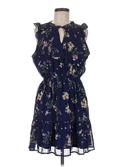 Pre-owned Robert Louis Casual Dress In Blue