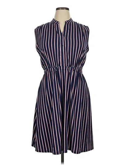 Pre-owned Robert Louis Casual Dress In Blue