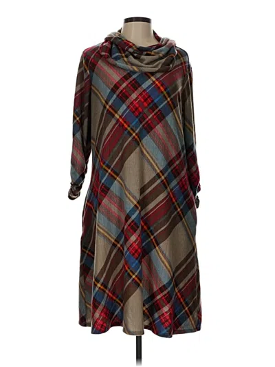 Pre-owned Robert Louis Casual Dress In Brown