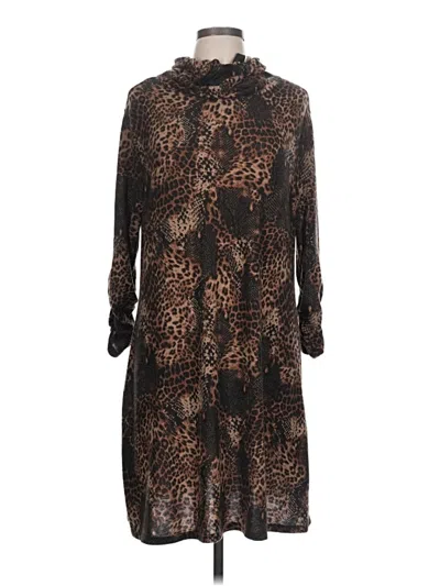 Pre-owned Robert Louis Casual Dress In Brown