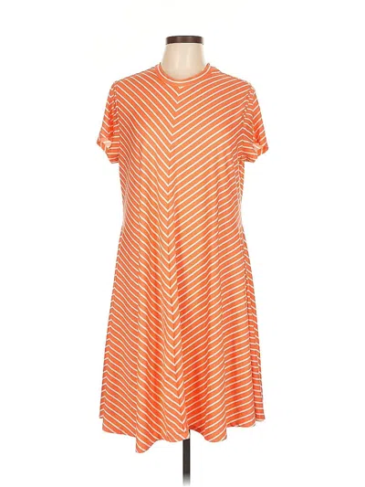 Pre-owned Robert Louis Casual Dress In Orange