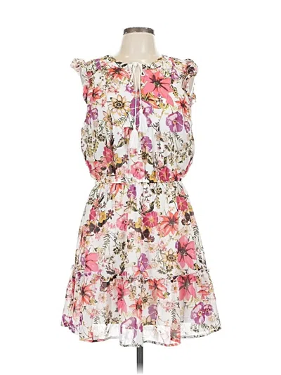 Pre-owned Robert Louis Casual Dress In White