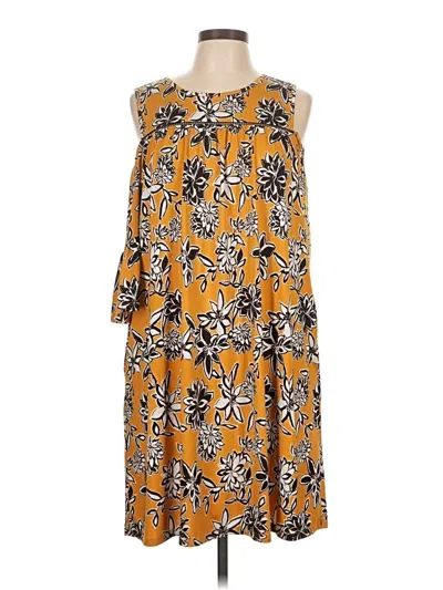 Pre-owned Robert Louis Casual Dress In Yellow
