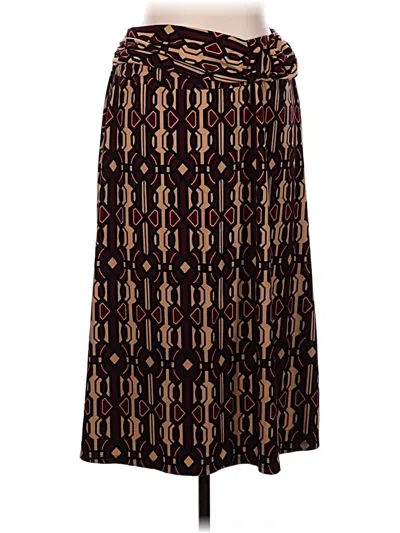 Pre-owned Robert Louis Casual Skirt In Brown