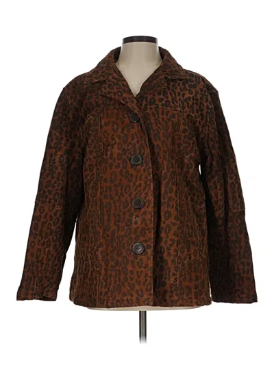 Pre-owned Robert Louis Coat In Brown