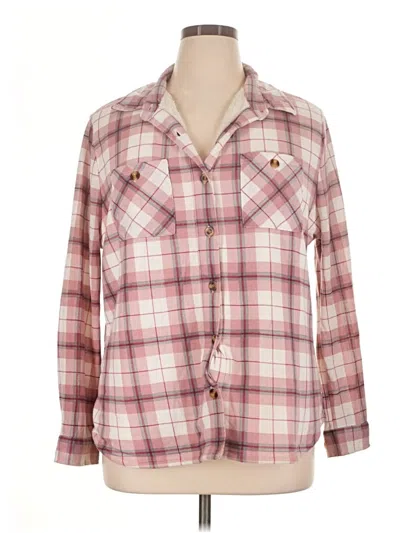 Pre-owned Robert Louis Fleece Jacket In Pink