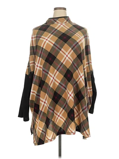 Pre-owned Robert Louis Kimono In Brown