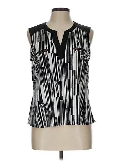 Pre-owned Robert Louis Sleeveless Blouse In Black