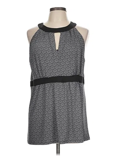 Pre-owned Robert Louis Sleeveless Blouse In Gray