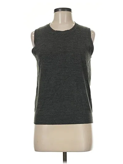 Pre-owned Robert Louis Sweater Vest In Gray