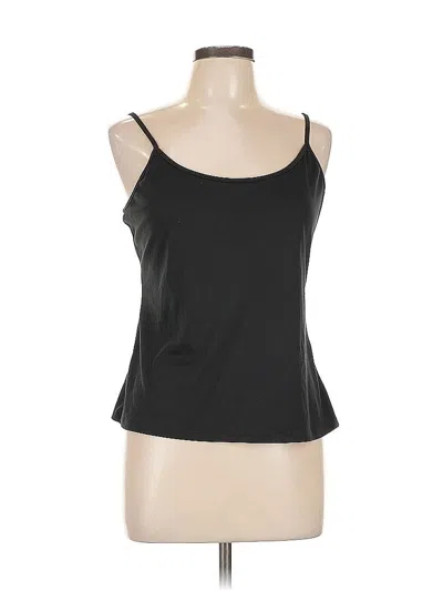 Pre-owned Robert Louis Tank Top Black Strapless Neckline Tops