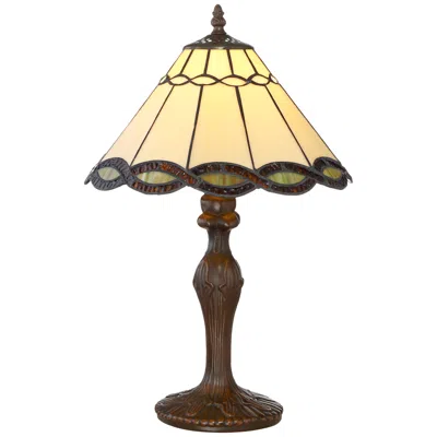 Robert Louis Tiffany Dumas 18 1/2" High Tiffany-stye Accent Lamp