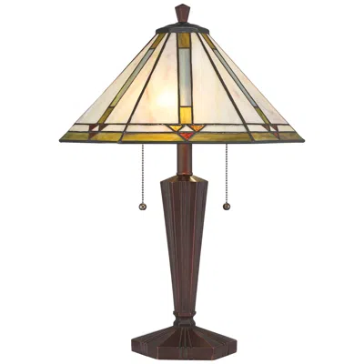 Robert Louis Tiffany Landford 22 1/2" Arts-crafts Accent Table Lamp