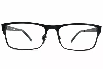 Robert Mitchel Men's Eyeglasses Frames Rm8006 Rectangular Full Rim In Black