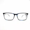 Robert Mitchel Men's Eyeglasses Frames Rmxl 20203 Bl Blue Horn Gray Large