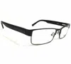 Robert Mitchel Men's Rm2016 Rectangle Eyeglasses In Black In Black