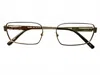 Robert Mitchel Men's Rm4003 Rectangle Eyeglasses In Grey In Brown
