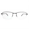 Robert Mitchel Unisex Rm202126 Rectangle Eyeglasses In Grey In Gray