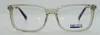 Robert Mitchel Unisex Rmxl20220 Rectangle Eyeglasses In Crystal In Multi