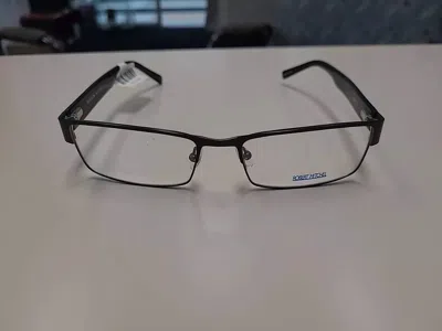 Robert Mitchel Women's Eyeglasses Rectangular Frame Full Rim In Black