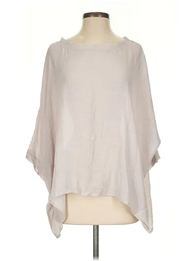 Pre-owned Robert Rodriguez 3/4 Sleeve Blouse In White