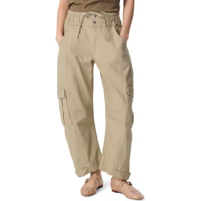 Robert Rodriguez Barrel Leg Cargo Pants In Brown
