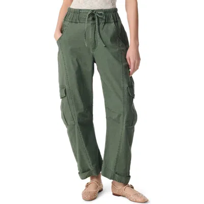 Robert Rodriguez Barrel Leg Cargo Pants In Green