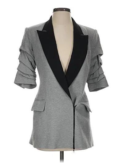 Pre-owned Robert Rodriguez Blazer Jacket In Gray