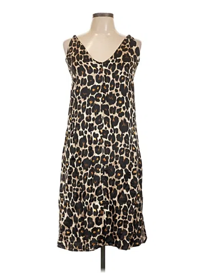 Pre-owned Robert Rodriguez Casual Dress In Brown