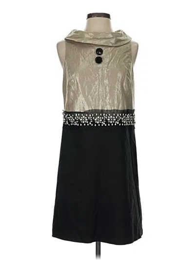 Pre-owned Robert Rodriguez Casual Dress In Gold