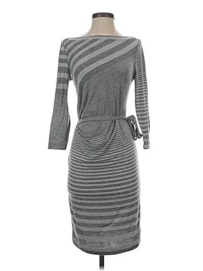 Pre-owned Robert Rodriguez Casual Dress In Gray
